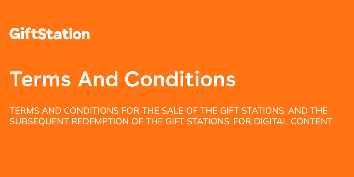 Terms And Conditions | GiftStation Australia
